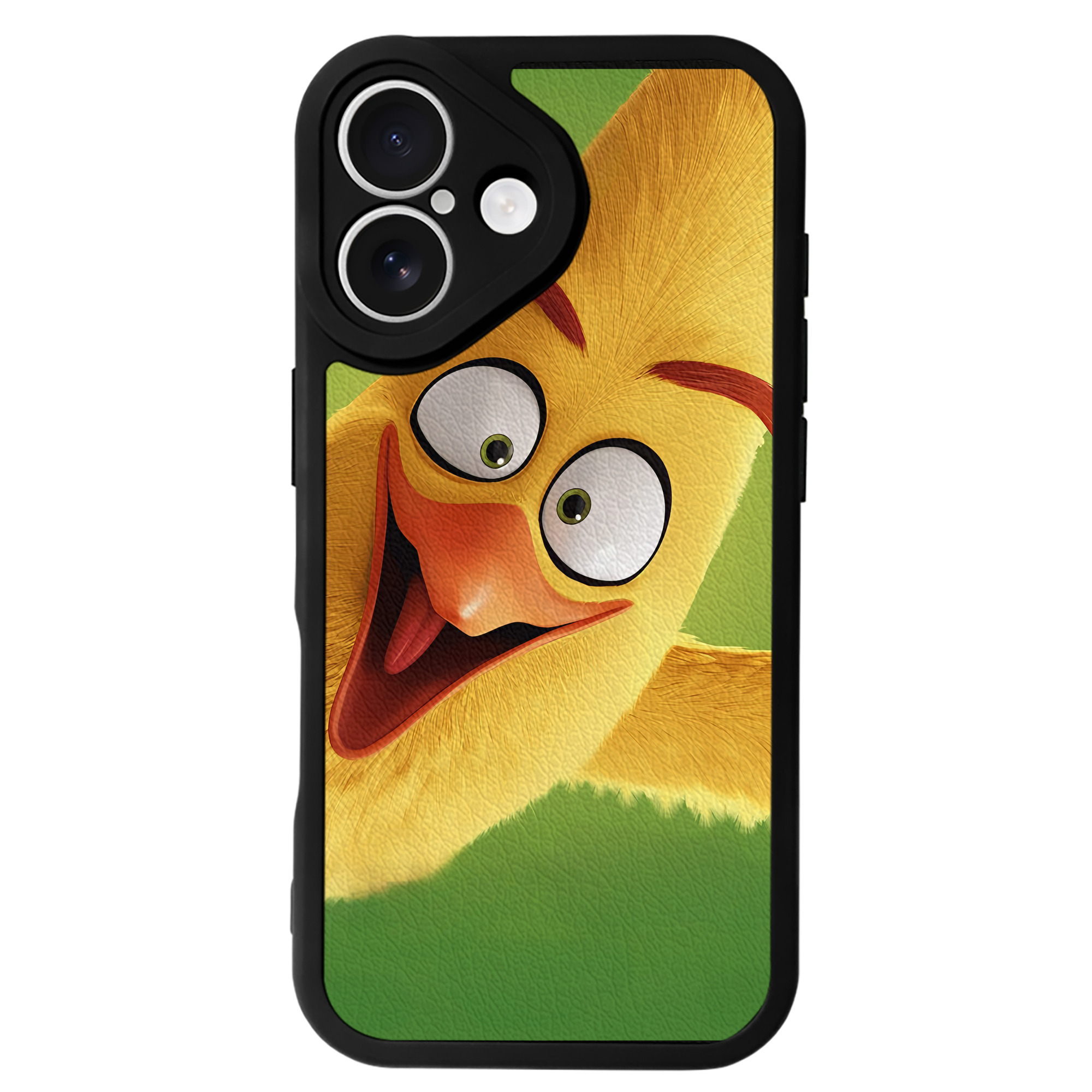 （画像用） Angry Birds アングリーバード 【iPhone 16シリーズ対応】シリコンスマホケース（レザー調） 材質：シリコン